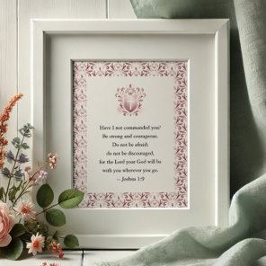 Bible Inspirational Quotes for Women Poster