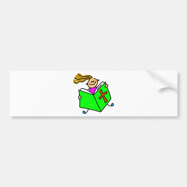 Bible Kid Bumper Sticker (Front)