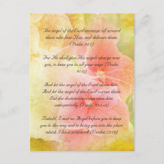 Bible passage postcard