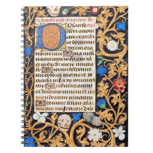 Bible Psalm 114 Medieval Manuscript _ Memento Notebook