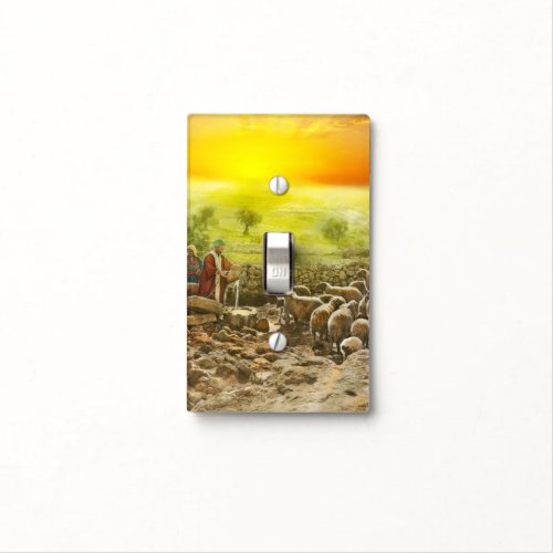 Bible _ Psalm 23 _ My cup runneth over 1920 Light Switch Cover