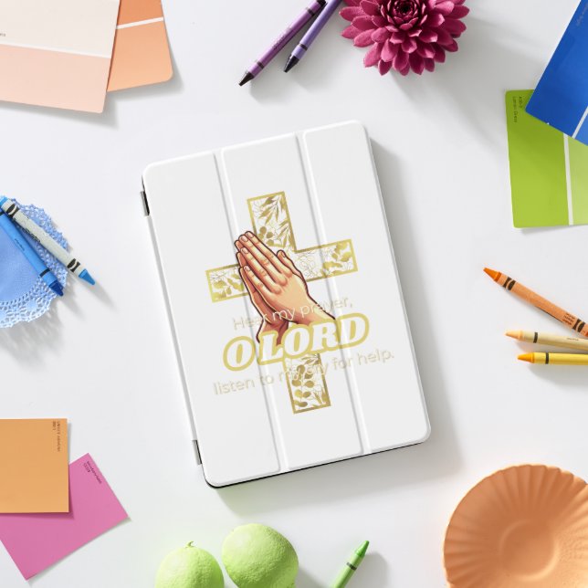 Bible Psalm 39:12  iPad Pro Cover (Desk)