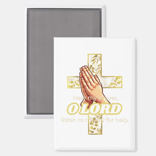 Bible Psalm 39:12 Magnet (Front/Back)