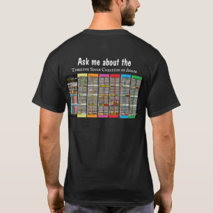 Bible Quote and Timeline Since Adam T-Shirt