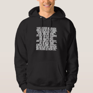 Bible Quote Christian Quote Matthew 69u201313 2 Hoodie
