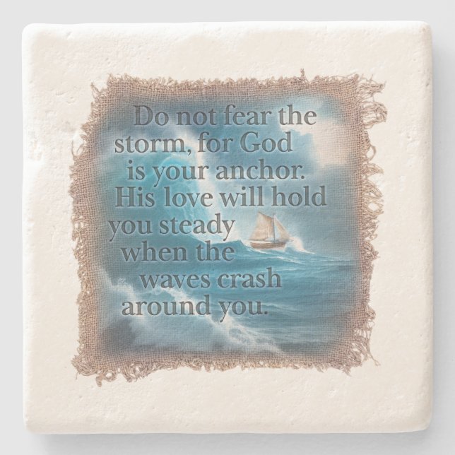 BIBLE QUOTE - Coaster (Front)