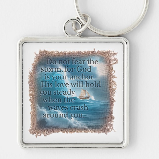 BIBLE QUOTE - Keychain (Front)