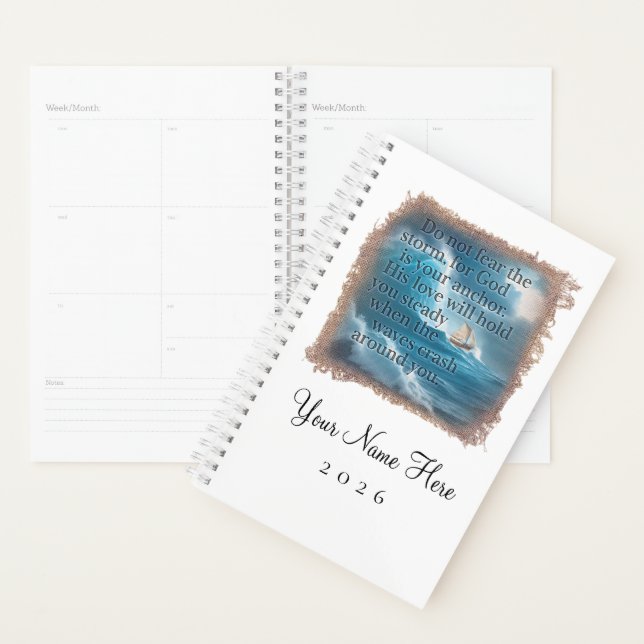 BIBLE QUOTE - Personalized Day Planner (Display)