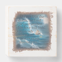 BIBLE QUOTE - Wood Box Art