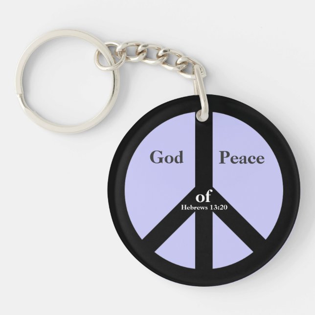 Bible Quotes Inspirational Keychain (Front)