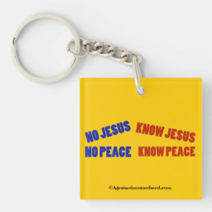 Bible Quotes Inspirational Keychain