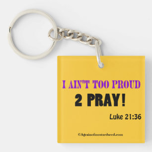 Bible Quotes Inspirational Keychain
