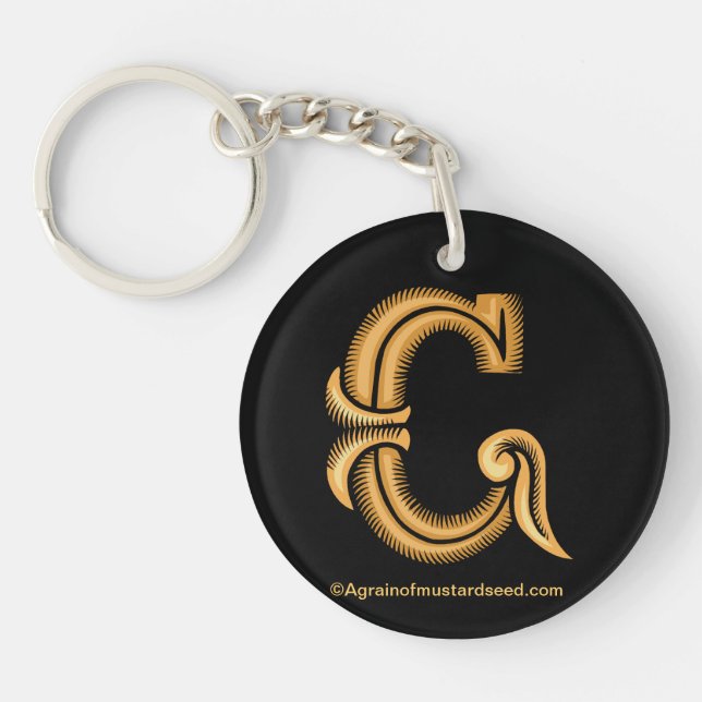 Bible Quotes Inspirational Keychain (Front)
