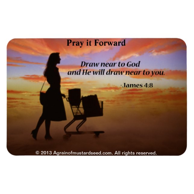 Bible Quotes Inspirational Magnet (Horizontal)