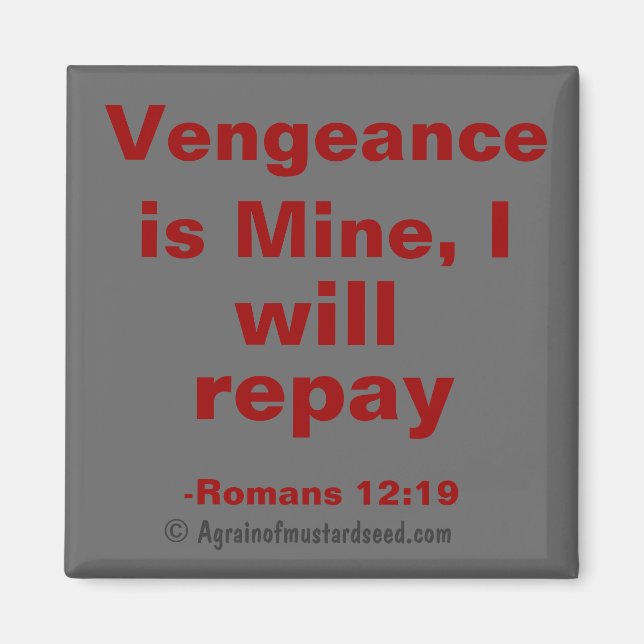 Bible Quotes Magnet (Front)