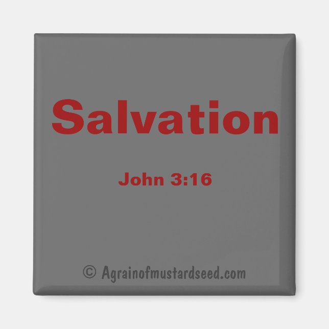 Bible Quotes Magnet (Front)