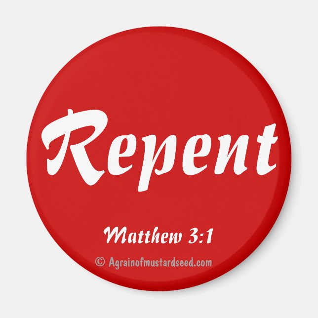 Bible Quotes Magnet (Front)