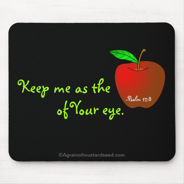 Bible Quotes Mouse Pad (Front)