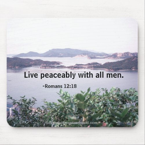 Bible Quotes Mouse Pad