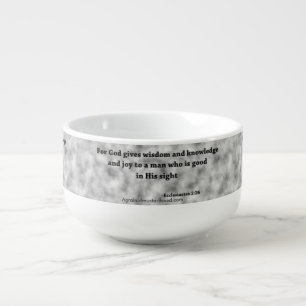 Bible Quotes Soup Mug