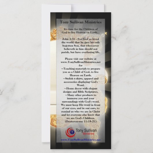 Bible Reading Plan Bookmark (Back)