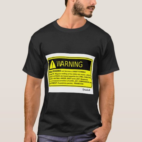 Bible Reading The Answer For Good Mental Health T_Shirt