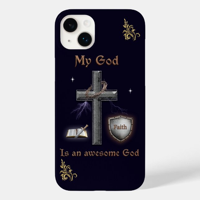 Bible Scripture Case-Mate iPhone Case (Back)