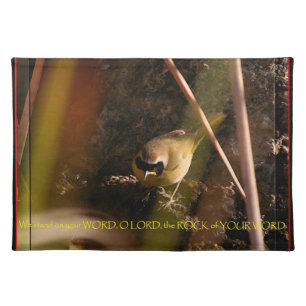 Bible Scripture Christian Inspiration Placemat