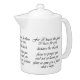Bible Scripture Christian Inspiration Teapot | Zazzle