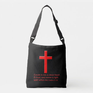 Bible scripture crossbody bag