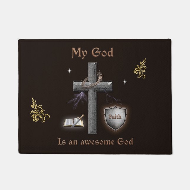 Bible Scripture Doormat (Front)