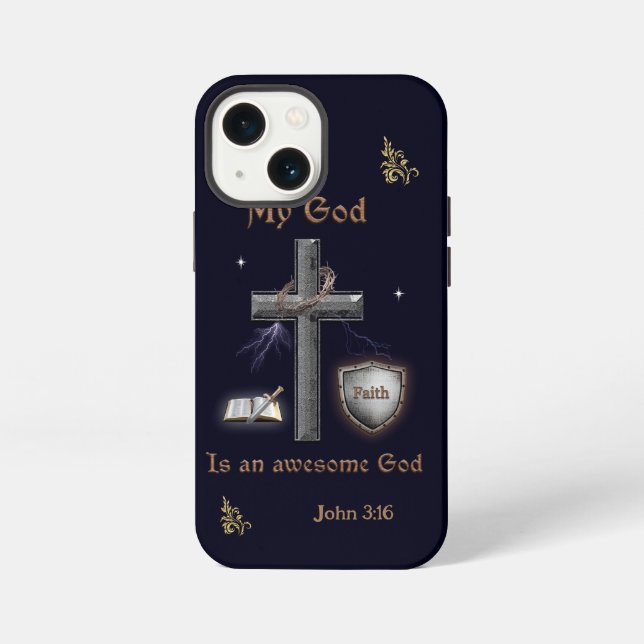 Bible Scripture Iphone Case (Back)