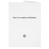 BIBLE SCRIPTURE ISAIAH 55:11 CARDS (Back)