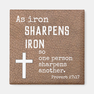 Bible Scripture on Strength Proverbs 17:17 Magnet