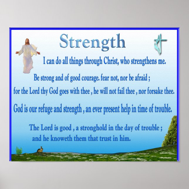 Bible Scripture poster (Front)