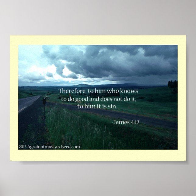 Bible Scripture Prayers Poster (Front)