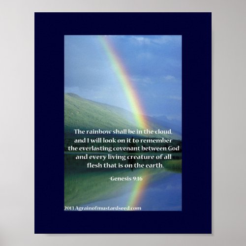 Bible Scripture prayers Poster