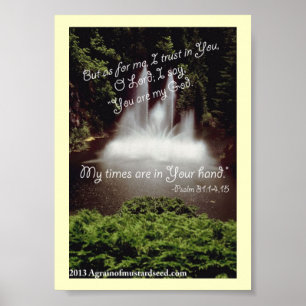 Bible Scripture Prayers Poster