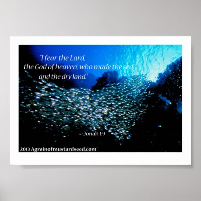 Bible Scripture Prayers Poster (Front)