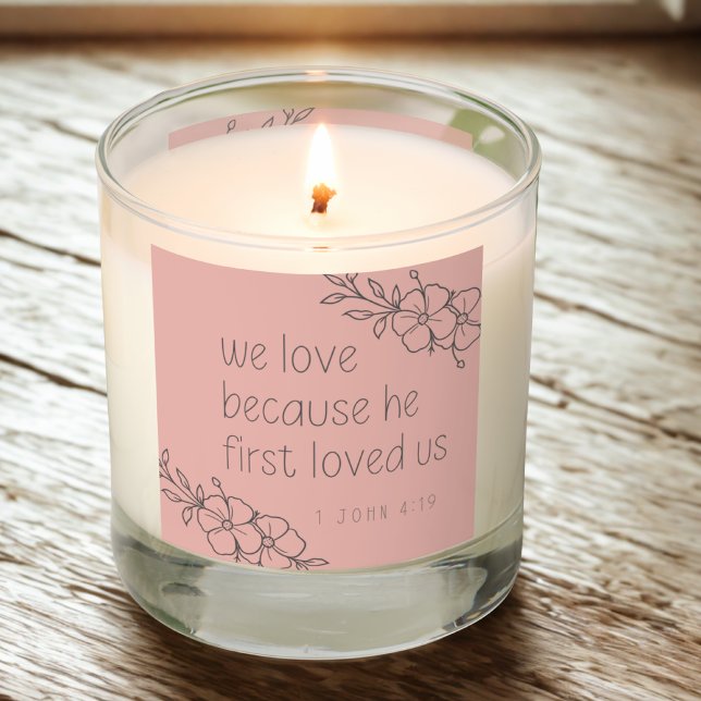 Bible Scripture Scented Jar Candle (Creator Uploaded)