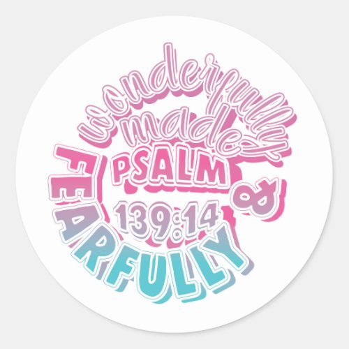 Bible Stickers _ Psalm 13914