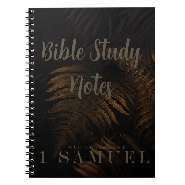 Bible Study-1 Samuel Notebook (Front)