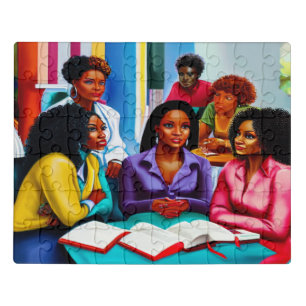 Bible Study Acrylic Christian Art Puzzle