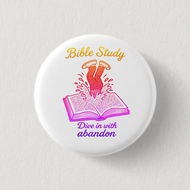 Bible study  button (Front)
