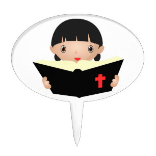 BIBLE STUDY CAKE TOPPER