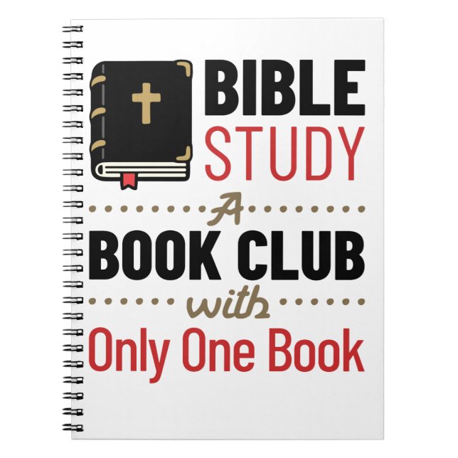 Bible Study Christian Religion Church One Book (Front)