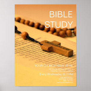 bible study poster