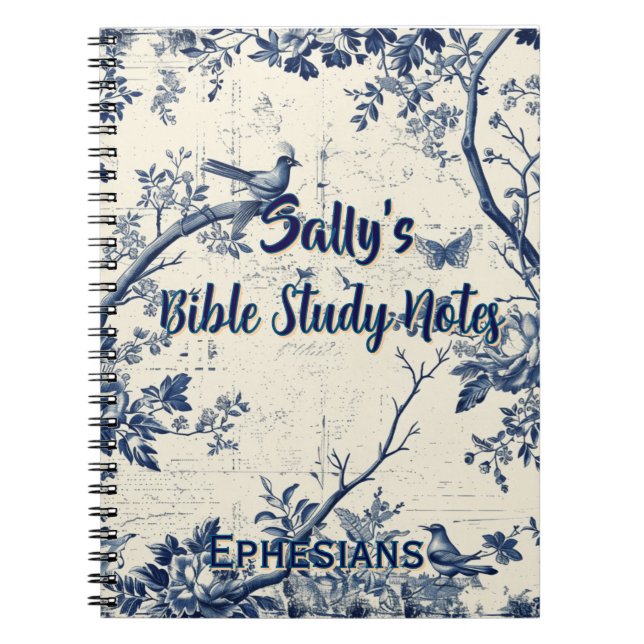 Bible Study-Ephesians Notebook (Front)