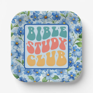 Bible Study Group Paper Plate