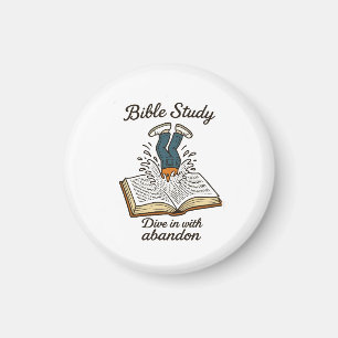 Bible study invitation magnet